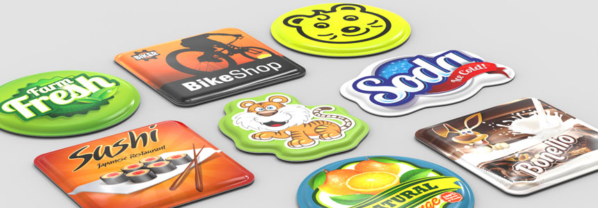 puffy stickers magnets